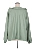 Ellos Green Long Sleeve Blouse Size 3X - photo 2