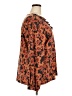 Bobeau Orange Long Sleeve Blouse Size 2X - photo 4