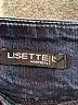 Lisette Solid Blue Jeggings Size L - photo 7
