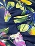 J.Crew 100% Polyester Print Black Casual Dress Size 10 - photo 7