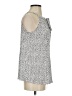 Adrianna Papell Silver Sleeveless Blouse Size S - photo 4