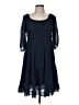 Indigo Rose Blue Casual Dress Size M - photo 1