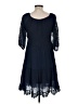 Indigo Rose Blue Casual Dress Size M - photo 2