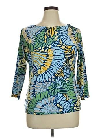 J. McLaughlin 3/4 Sleeve Blouse (view 1)