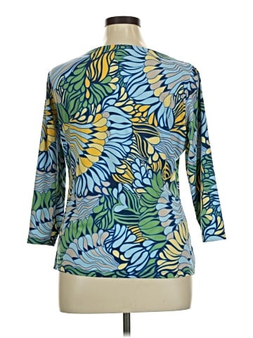 J. McLaughlin 3/4 Sleeve Blouse (view 2)