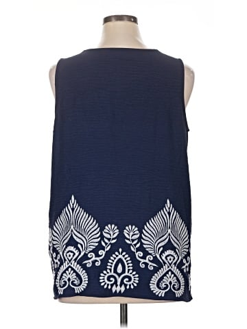 Attitudes by Renee Sleeveless Blouse (view 2)