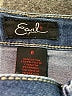 Earl Jean Paisley Blue Jeans Size 8 - photo 7