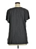 Apt. 9 100% Rayon Metallic Silver Short Sleeve Blouse Size 1X - photo 2