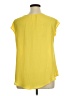 Tacera 100% Polyester Yellow Short Sleeve Blouse Size 1X - photo 2