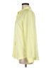 Skies Are Blue Color Block Yellow Long Sleeve Blouse Size M - photo 5