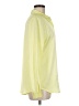 Skies Are Blue Color Block Yellow Long Sleeve Blouse Size M - photo 4