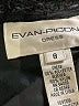 Evan Picone 100% Polyester Black Cocktail Dress Size 8 - photo 7