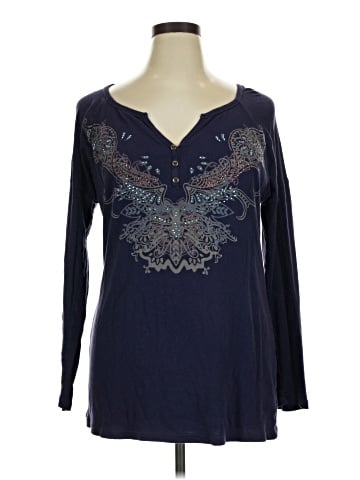 Style&Co Long Sleeve Top (view 1)