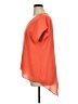 Cato 100% Polyester Orange Short Sleeve Blouse Size XL - photo 5