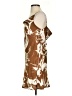 pretty garbage 100% Polyester Graphic Brown Cocktail Dress Size S - photo 5