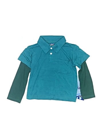 Kickee Pants Long Sleeve Polo (view 1)