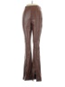 AFRM 100% Polyurethane Brown Faux Leather Pants Size S - photo 1