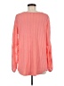 Fever Pink Long Sleeve Blouse Size M - photo 2