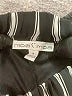 Moa Moa 100% Polyester Stripes Black Casual Pants Size S - photo 4