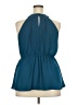Torrid 100% Polyester Teal Sleeveless Blouse Size 2X Plus (2) - photo 2