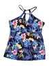 Jasambac Tropical Blue Swimsuit Top Size M - photo 1