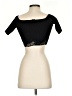 Bebe Black Short Sleeve Top Size XXS - photo 2