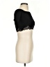 Bebe Black Short Sleeve Top Size XXS - photo 4