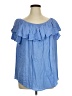 New Directions 100% Rayon Blue Sleeveless Blouse Size 1X - photo 1