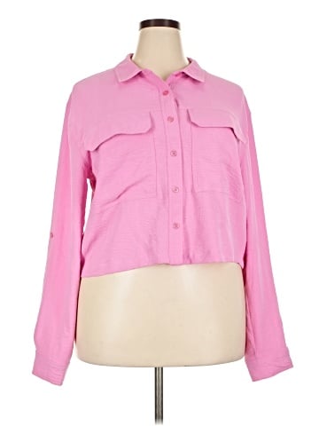 Intempo Long Sleeve Button-Down Shirt (view 1)