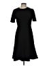 Donna Morgan Solid Black Casual Dress Size 10 - photo 1
