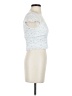 Kirious 100% Nylon Ivory White Short Sleeve Top Size S - photo 4