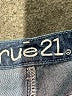 rue21 Blue Denim Shorts Size 15 - 16 - photo 3