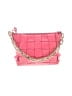 Unbranded Checkered-gingham Solid Pink Crossbody Bag One size - photo 1