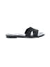 fs/ny Black Sandals Size 7 1/2 - photo 1