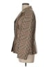 Teri Jon by Rickie Freeman Plaid Brown Blazer Size 12 - photo 5
