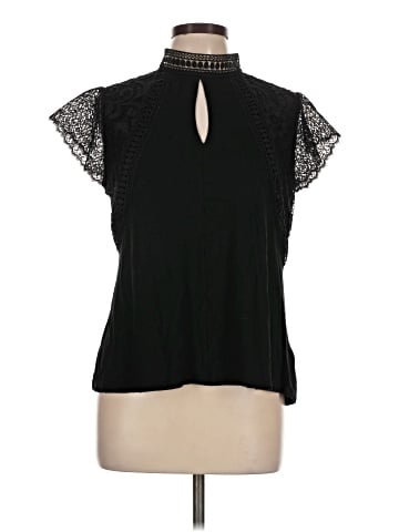 Belldini Short Sleeve Blouse (view 1)