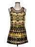 New Directions Yellow Sleeveless Blouse Size L - photo 1