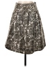 J.Crew 100% Silk Camo Gray Silk Skirt Size 0 - photo 1