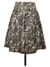 J.Crew 100% Silk Camo Gray Silk Skirt Size 0 - photo 2