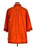 Max Mara Orange 3/4 Sleeve Button-Down Shirt Size 16 - photo 2