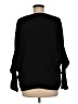 HEATHER 100% Cotton Black Pullover Sweater Size M - photo 2