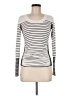 Takeout Silver Long Sleeve Top Size M - photo 1
