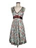 A Common Thread Paisley Green Casual Dress Size M - photo 1