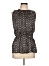 Violet & Claire 100% Polyester Black Sleeveless Blouse Size L - photo 1
