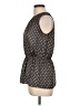 Violet & Claire 100% Polyester Black Sleeveless Blouse Size L - photo 5