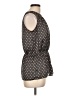 Violet & Claire 100% Polyester Black Sleeveless Blouse Size L - photo 4