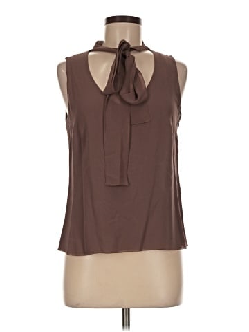 AKRIS Sleeveless Silk Top (view 1)