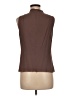 AKRIS 100% Silk Brown Sleeveless Silk Top Size 8 - photo 2