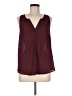 Candie's 100% Polyester Burgundy Tank Top Size M - photo 1