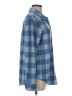 Faherty Checkered-gingham Blue Long Sleeve Blouse Size M - photo 4